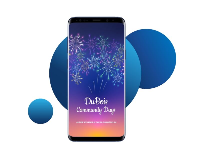 Community Days mobile app design